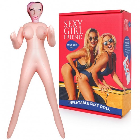 Надувная секс-кукла  Анджелина - Bior toys - в Сочи купить с доставкой