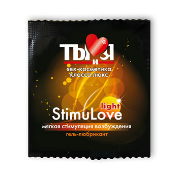 Разогревающий гель-лубрикант Stimulove Light в одноразовой упаковке - 4 гр. - Биоритм - купить с доставкой в Сочи