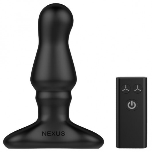 Черный вибростимулятор простаты Nexus Bolster - 12,3 см. - Nexus Range - в Сочи купить с доставкой
