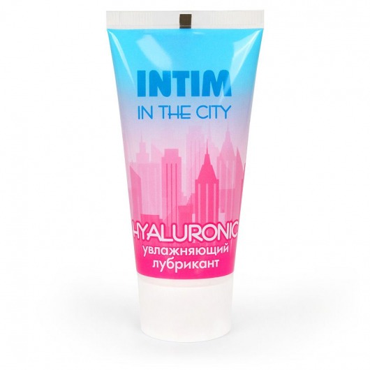 Увлажняющий лубрикант на водной основе Intim in the city Hyaluronic - 60 гр. - Биоритм - купить с доставкой в Сочи