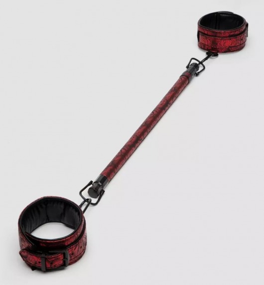 Распорка для ног Reversible Restraint Bar with Cuffs - Fifty Shades of Grey - купить с доставкой в Сочи