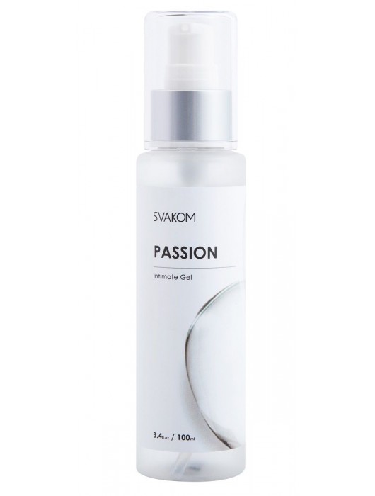 Смазка на водной основе Passion Intimate Gel - 100 мл. - Svakom - купить с доставкой в Сочи