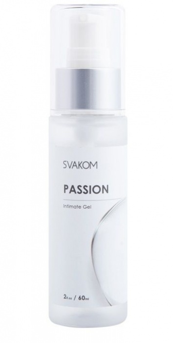 Смазка на водной основе Passion Intimate Gel - 60 мл. - Svakom - купить с доставкой в Сочи