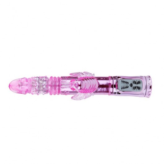 Вибратор-бабочка Throbbing Butterfly - 29,5 см. - Baile