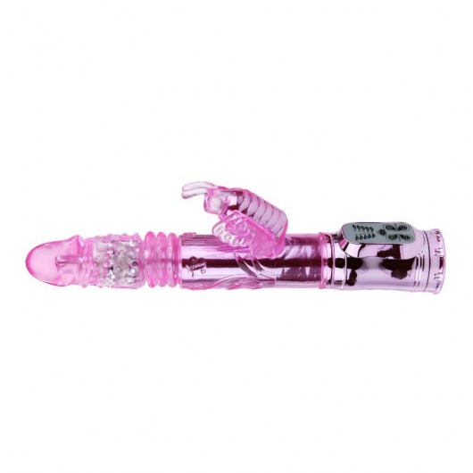 Вибратор-бабочка Throbbing Butterfly - 29,5 см. - Baile