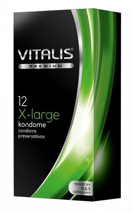 Презервативы увеличенного размера VITALIS PREMIUM x-large - 12 шт. - Vitalis - купить с доставкой в Сочи