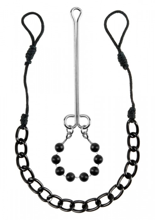 Интимные украшения с бусинами NIPPLE   CLIT JEWELRY - Pipedream - купить с доставкой в Сочи