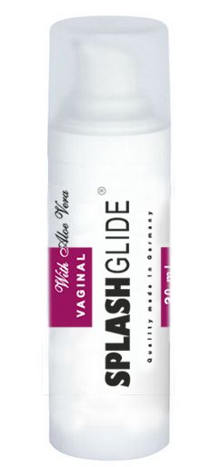 Ухаживающий лубрикант на водной основе Splashglide Vaginal With Aloe Vera - 30 мл. - Splashglide - купить с доставкой в Сочи