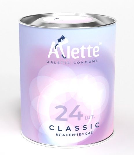 Классические презервативы Arlette Classic - 24 шт. - Arlette - купить с доставкой в Сочи