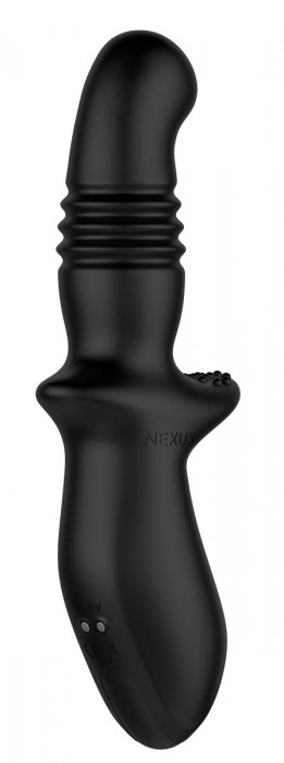 Черный вибромассажер простаты Nexus Thrust с возвратно-поступательными движениями - Nexus Range - в Сочи купить с доставкой