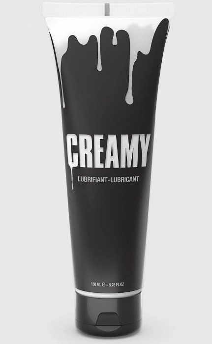 Смазка на водной основе Creamy с консистенцией спермы - 150 мл. - Strap-on-me - купить с доставкой в Сочи