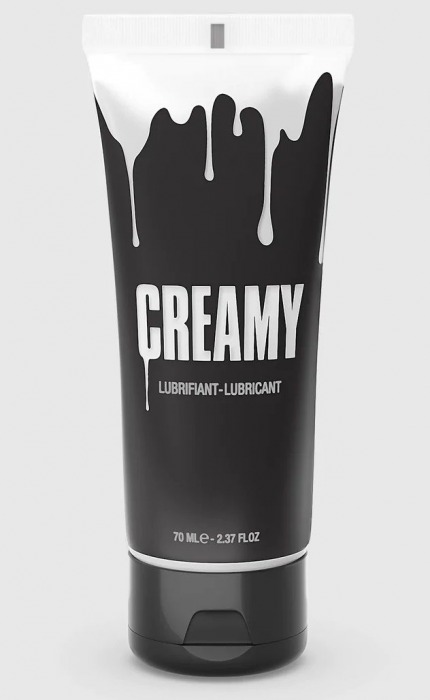 Смазка на водной основе Creamy с консистенцией спермы - 70 мл. - Strap-on-me - купить с доставкой в Сочи