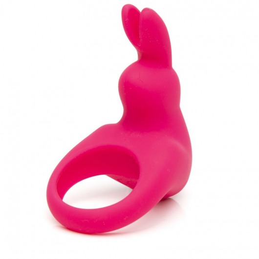 Розовое эрекционное виброкольцо Happy Rabbit Rechargeable Rabbit Cock Ring - Happy Rabbit - в Сочи купить с доставкой