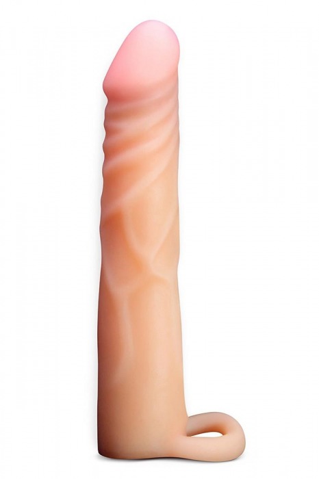 Телесная насадка на пенис Cock Xtender - 17,7 см. - Blush Novelties - в Сочи купить с доставкой