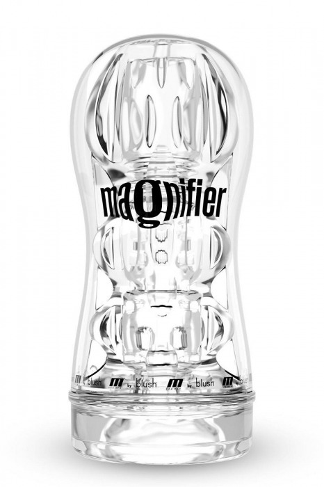 Прозрачный мастурбатор Soft and Wet Magnifier - Blush Novelties - в Сочи купить с доставкой
