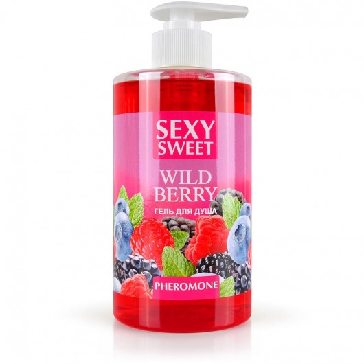 Гель для душа Sexy Sweet Wild Berry с ароматом лесных ягод и феромонами - 430 мл. -  - Магазин феромонов в Сочи