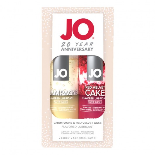 Подарочный набор из 2 лубрикантов Limited Edition 20 Year Anniversary Set - System JO - купить с доставкой в Сочи