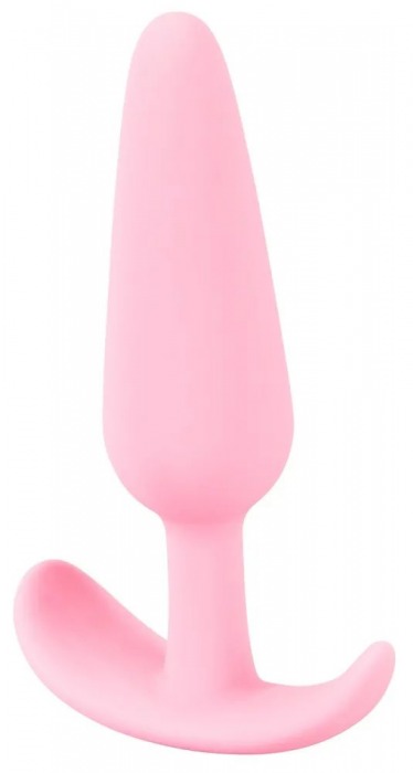 Розовая анальная втулка Mini Butt Plug - 8,4 см. - Orion