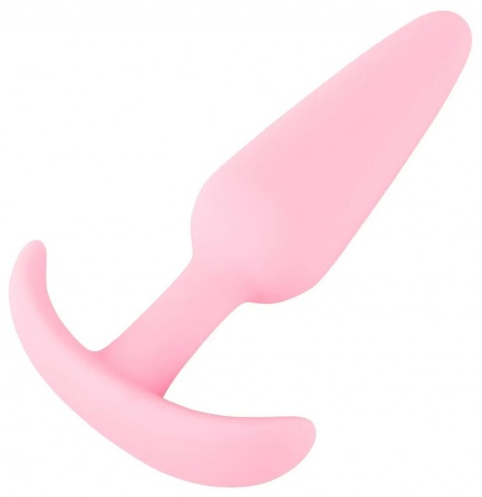 Розовая анальная втулка Mini Butt Plug - 8,4 см. - Orion