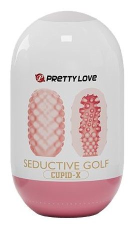 Розовый мастурбатор-яйцо Seductive Golf - Baile - в Сочи купить с доставкой