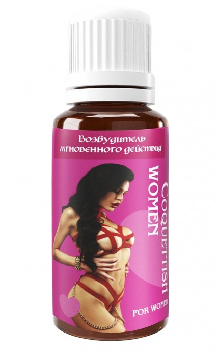 Возбудитель мгновенного действия Coquettish Women - 30 мл. - Миагра - купить с доставкой в Сочи