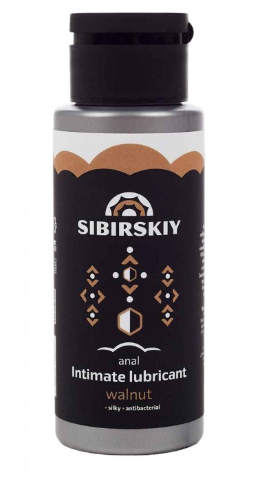 Анальный лубрикант на водной основе SIBIRSKIY с ароматом грецкого ореха - 100 мл. - Sibirskiy - купить с доставкой в Сочи