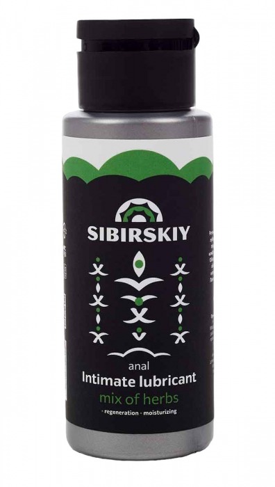 Анальный лубрикант на водной основе SIBIRSKIY с ароматом луговых трав - 100 мл. - Sibirskiy - купить с доставкой в Сочи