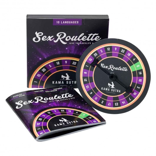 Настольная игра-рулетка Sex Roulette Kamasutra - Tease&Please - купить с доставкой в Сочи