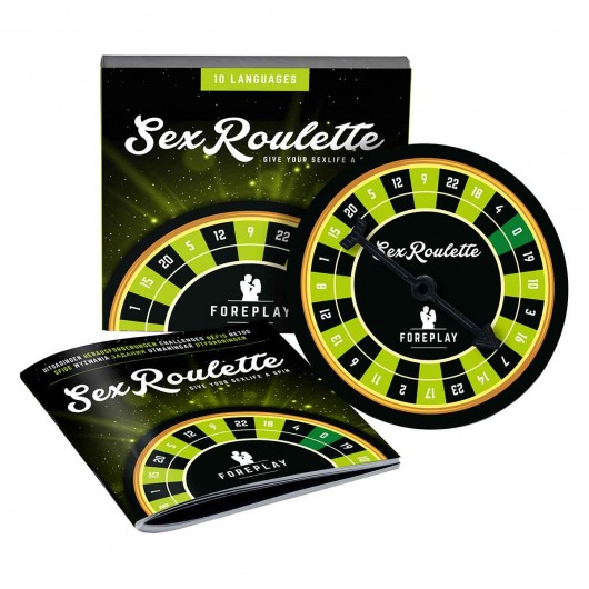 Настольная игра-рулетка Sex Roulette Foreplay - Tease&Please - купить с доставкой в Сочи