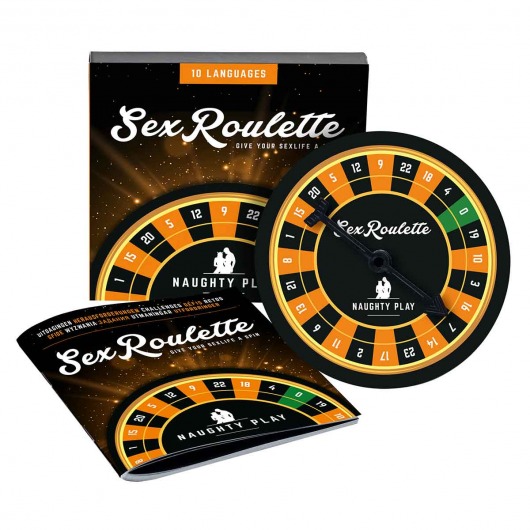 Настольная игра-рулетка Sex Roulette Naughty Play - Tease&Please - купить с доставкой в Сочи