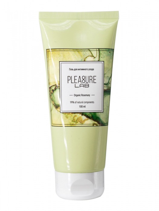 Лубрицирующий гель для интимного ухода Organic Rosemary с ароматом розмарина - 100 мл. - Pleasure Lab - купить с доставкой в Сочи