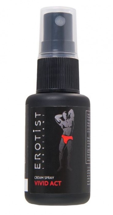 Возбуждающий крем-спрей для мужчин Erotist Vivid Act - 30 мл. - Erotist Lubricants - купить с доставкой в Сочи