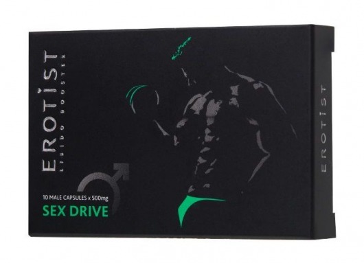 Капсулы для мужчин для повышения либидо Erotist SEX DRIVE - 10 капсул (500 мг.) - Erotist Libido Booster - купить с доставкой в Сочи