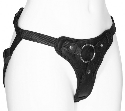 Женские трусики для фиксации насадки кольцом с внутренней насадкой - LOVETOY (А-Полимер) - купить с доставкой в Сочи