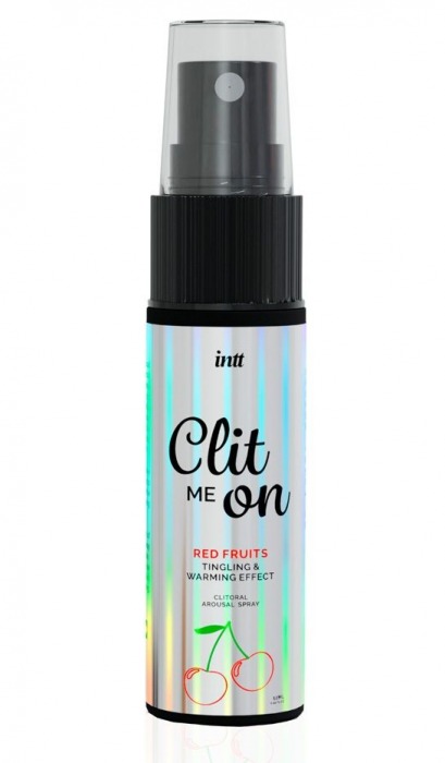 Клиторальный возбуждающий спрей Clit Me On Red Fruits - 12 мл. - INTT - купить с доставкой в Сочи