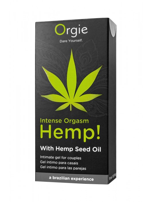 Возбуждающий интимный гель для пар ORGIE Hemp Intense Orgasm - 15 мл. - ORGIE - купить с доставкой в Сочи