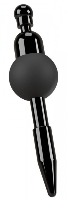 Черный уретральный вибростимулятор Vibrating Penis Plug - Orion - купить с доставкой в Сочи