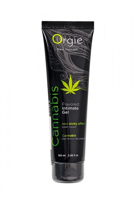 Интимный гель на водной основе ORGIE Lube Tube Cannabis - 100 мл. - ORGIE - купить с доставкой в Сочи
