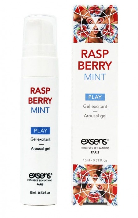 Возбуждающий гель Raspberry Mint с ароматом малины и мяты - 15 мл. - Exsens - купить с доставкой в Сочи
