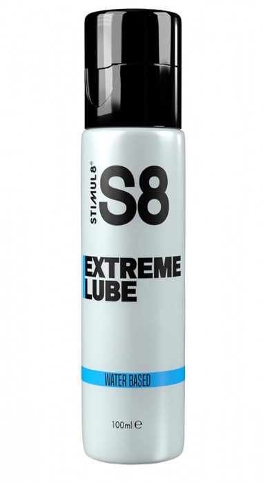 Лубрикант на водной основе S8 Extreme Lube - 100 мл. - Stimul8 - купить с доставкой в Сочи