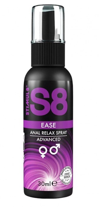 Расслабляющий анальный спрей S8 Ease Anal Relax Spray - 30 мл. - Stimul8 - купить с доставкой в Сочи