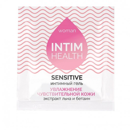 Саше интимного геля на водной основе Intim Health Sensitive - 3 гр. - Биоритм - купить с доставкой в Сочи