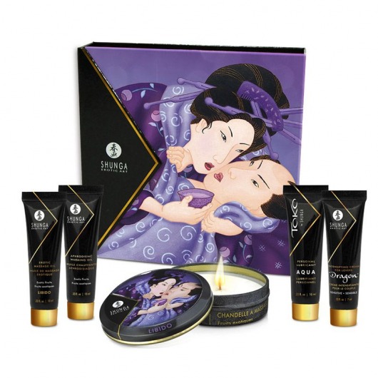 Подарочный набор Geishas secret из 5 предметов - Shunga - купить с доставкой в Сочи