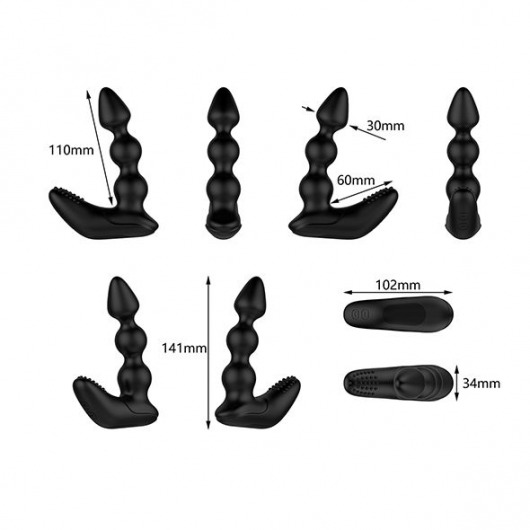 Черный вибростимулятор Nexus Bendz Prostate Edition - 14,1 см. - Nexus Range - в Сочи купить с доставкой