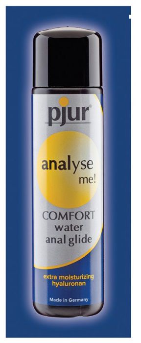 Анальный лубрикант pjur ANALYSE ME Comfort Water Anal Glide - 2 мл. - Pjur - купить с доставкой в Сочи