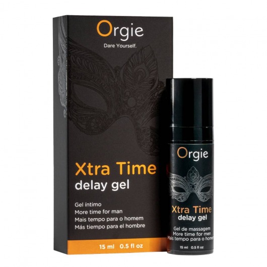 Продлевающий гель Orgie Xtra Time Delay Gel - 15 мл. - ORGIE - купить с доставкой в Сочи