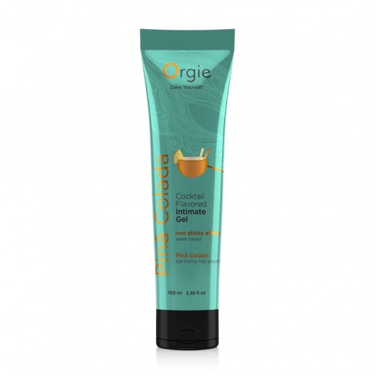 Съедобный интимный гель Orgie Lube Tube Cocktail Pina Colada - 100 мл. - ORGIE - купить с доставкой в Сочи