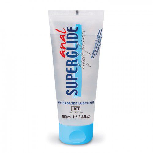 Анальная смазка на водной основе Superglide Anal - 100 мл. - HOT - купить с доставкой в Сочи