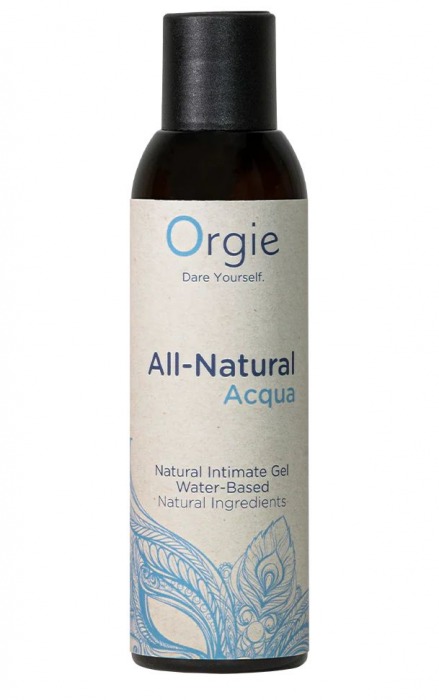 Интимный гель на водной основе Orgie All-Natural Acqua - 150 мл. - ORGIE - купить с доставкой в Сочи