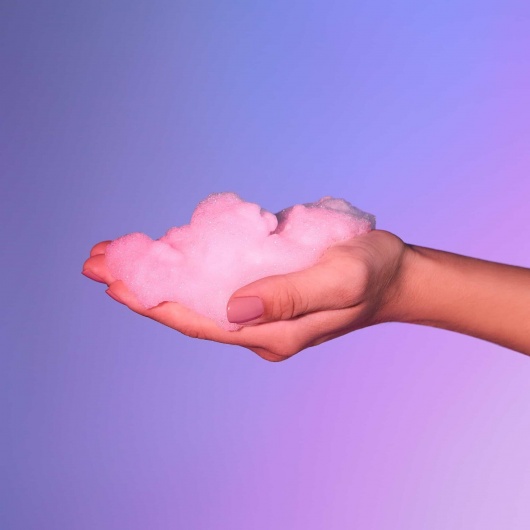 Массажная хрустящая пенка Tickle My Body Cotton Candy с ароматом сладкой ваты - 150 мл. - Love to Love - купить с доставкой в Сочи
